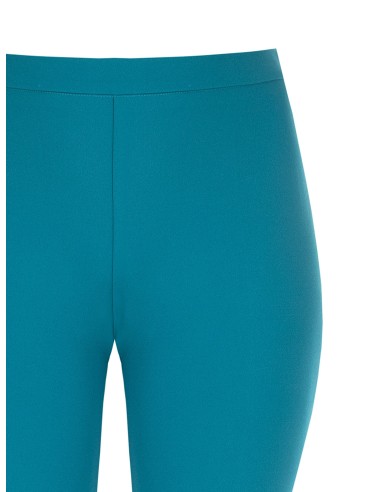 Calças Curvy Retas Em Scuba Crepe Com Elástico Atrás Rinascimento Curvy