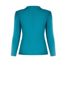 Blazer Curvy Entalhado em Scuba Crepe com Botão a Condizer Rinascimento Curvy 2