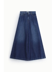 Jeans boca de sino extra-large com cinco bolsos Please 2
