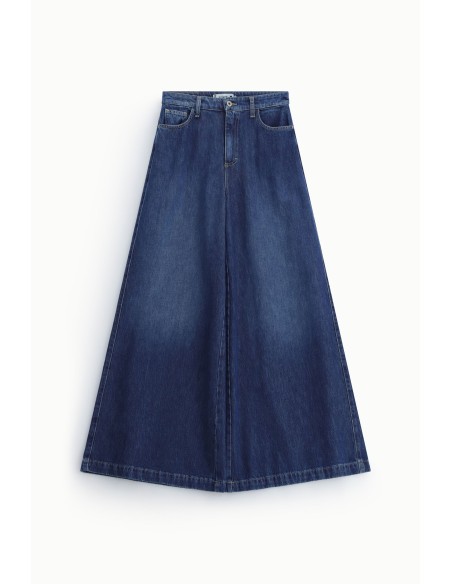 Jeans Boca de Sino Extralarge Com Cinco Bolsos Please