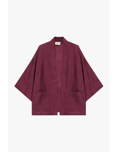 Blazer Kimono Corte Amplo com Bolsos Frontais Dixie