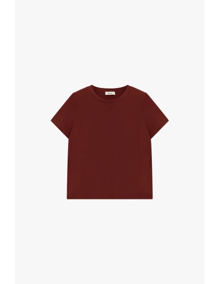 T-shirt com mangas curtas e corte reto Dixie