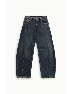 Jeans de corte balloon com perna ampla Dixie 2