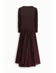 Vestido Longo com Busto Trabalhado e Saia Plissada Dixie 2