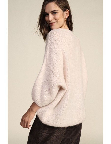 Camisola oversize com mangas largas Dixie