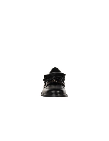 Mocassins Em Pele Sintética Com Pequenas Tachas Decorativas Rinascimento