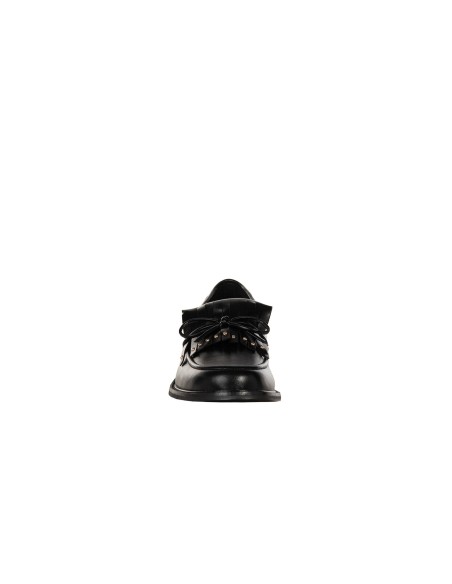 Mocassins Em Pele Sintética Com Pequenas Tachas Decorativas Rinascimento