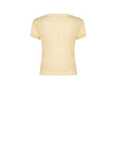 T-Shirt Justa Canelada em Lurex Rinascimento 2