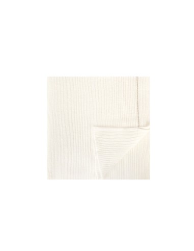 Cachecol em mistura de viscose e angorá com decoração em lurex Rinascimento