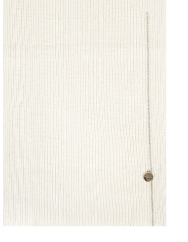 Cachecol em Mistura de Viscose e Angorá com Decoração em Lurex Rinascimento