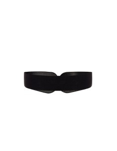 Cintura bustier em pele sintética com elástico e tachas Rinascimento 2