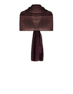 Estola/Cobertura para Ombros em georgette plissada com Lurex Rinascimento 2