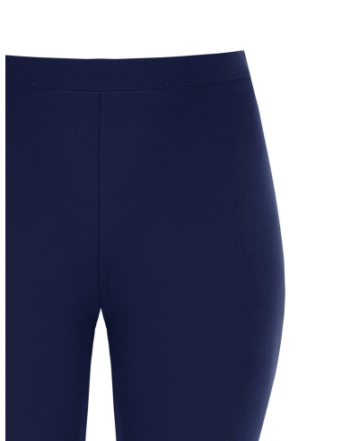 Calças Curvy Retas em Scuba Crepe com Elástico nas Costas Rinascimento Curvy
