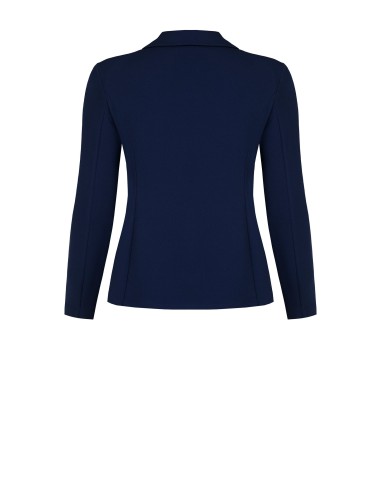 Blazer Curvy Cinturado em Scuba Crepe com Botões Coordenados Rinascimento Curvy