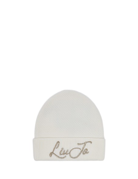Gorro em malha com logótipo Liu Jo