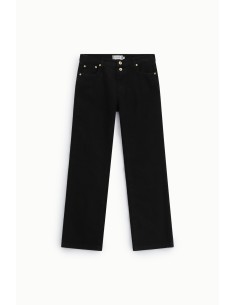 Calças Regular-Fit de Perna Reta Cinco Bolsos Please 2