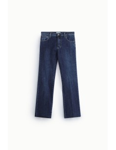 Jeans de perna reta com cinco bolsos Please 2