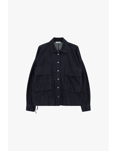 Camisa com bolsos aplicados e corte reto Dixie
