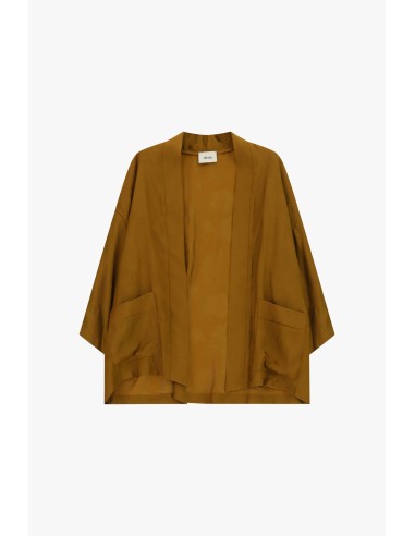 Blazer Quimono Corte Amplo Com Bolsos Frontais Dixie