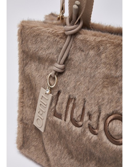 Tote grande em teddy Liu Jo