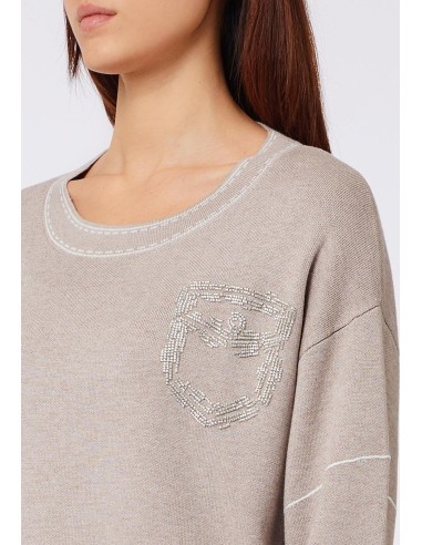Camisola com pespontos Liu Jo