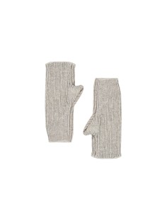 Manguitos em mistura de viscose e angorá com decoração em lurex Rinascimento 2