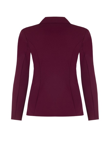 Blazer Curvy Cinturado em Scuba Crepe com Botões Coordenados Rinascimento Curvy