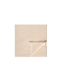 Lenço em mistura de viscose com bainha desfiada e bordo contrastante Rinascimento