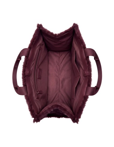 Saco tote grande em tecido teddy Liu Jo