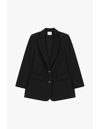Blazer de dois botões com bolsos de aba Dixie