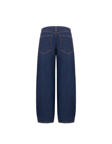 Jeans Balloon com costuras frontais Rinascimento