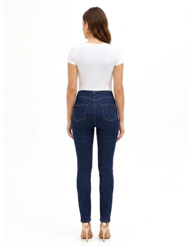 Jeans skinny elásticos lavagem Zero Rinascimento