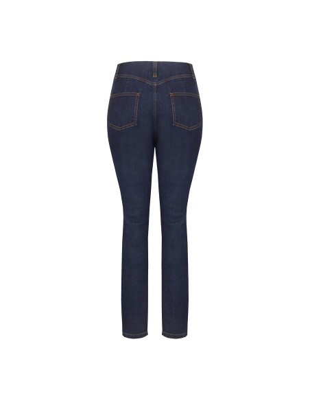 Jeans skinny elásticos Lavagem Zero Rinascimento