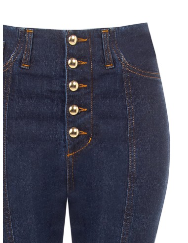Jeans skinny elásticos Lavagem Zero Rinascimento