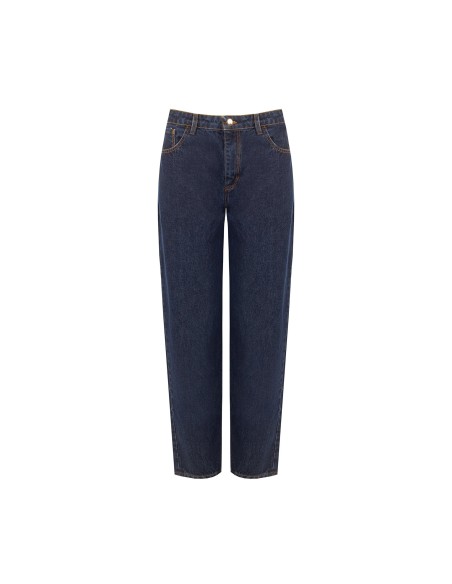 Jeans Straight Lavagem Zero Rinascimento