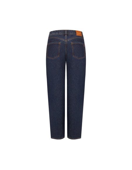 Jeans de corte direito Lavagem Zero Rinascimento