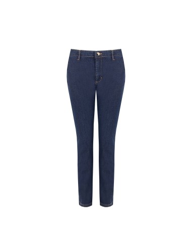 Jeans de corte direito elásticos Rinascimento