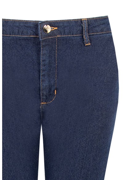 Jeans Straight Elásticos Rinascimento