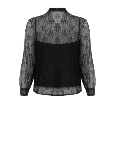 Conjunto Curvy de Top e Camisa de Renda com Laço Rinascimento Curvy