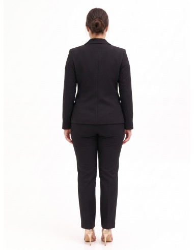Blazer cintado de peito duplo Rinascimento Curvy