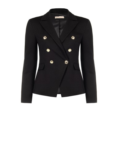 Casaco blazer curvy cintado de trespasse Rinascimento Curvy
