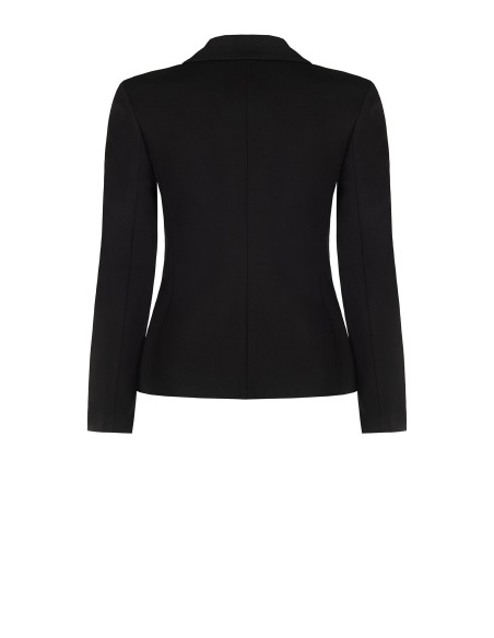 Casaco blazer cintado de peito duplo Rinascimento Curvy