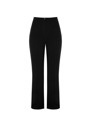 Calças Palazzo Curvy em Tecido Cadi com Elástico Atrás Rinascimento Curvy