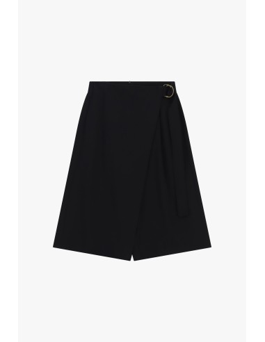 Saia-calça com detalhe de argola na cintura Please
