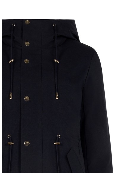 Parka média com cordão Rinascimento