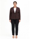 Casaco blazer curvy em tecido técnico Rinascimento Curvy