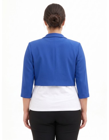 Casaco Spencer Curvy em crepe scuba Rinascimento Curvy