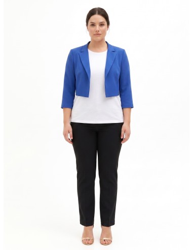 Casaco Spencer Curvy em Crepe Scuba Rinascimento Curvy