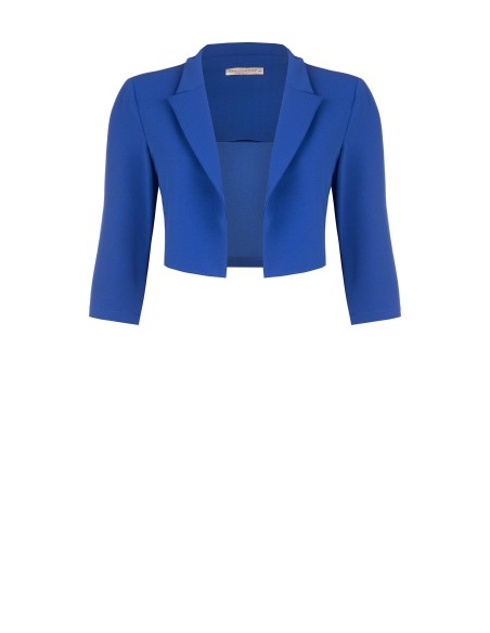 Casaco Spencer Curvy em Scuba Crepe Rinascimento Curvy