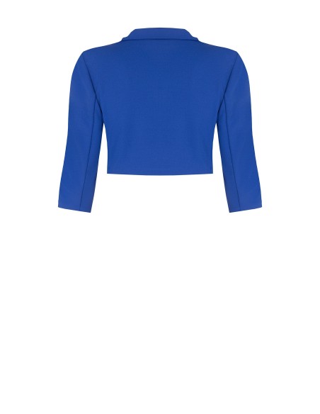Casaco Spencer Curvy em Scuba Crepe Rinascimento Curvy
